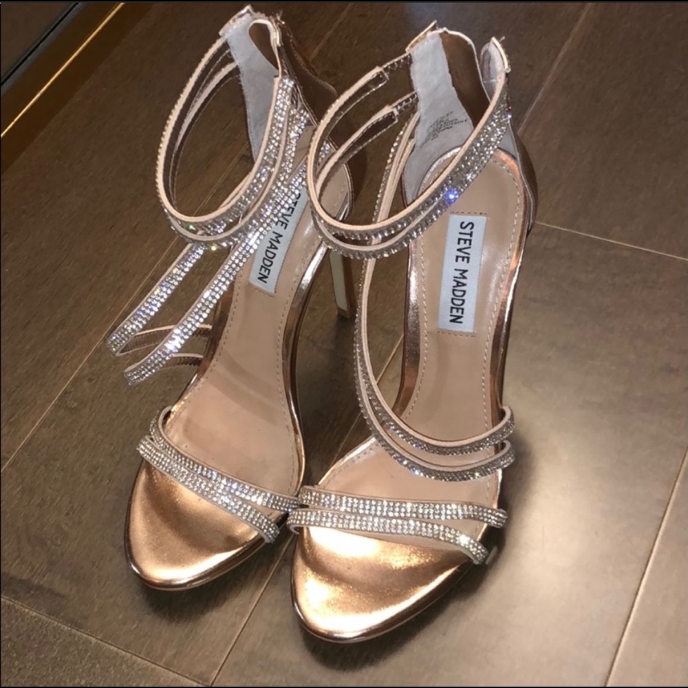 Steve Madden heels size 7.5 - rose gold